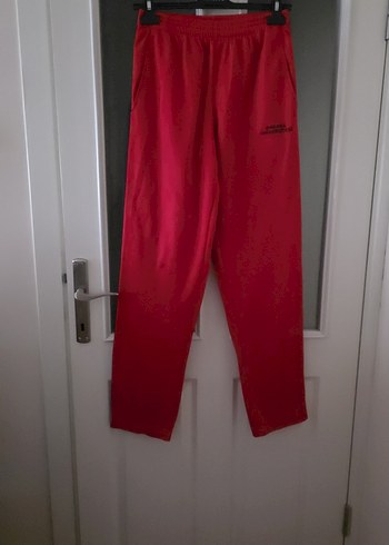 Lacivert Yan Şeritli Kırmızı Eşofman Altı - Görsel 5