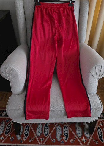 Lacivert Yan Şeritli Kırmızı Eşofman Altı - Görsel 4