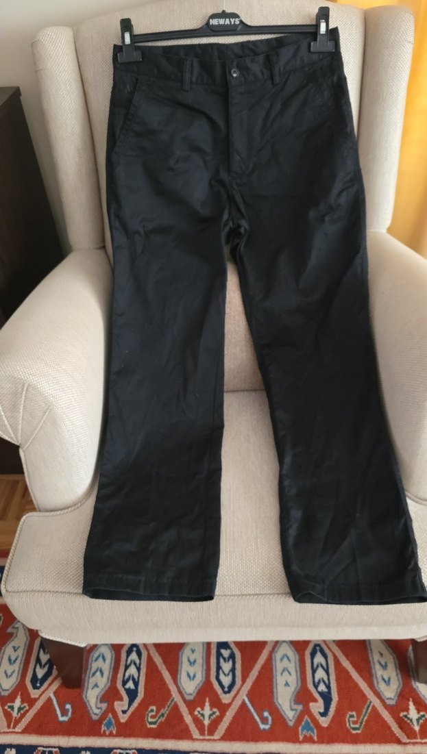 Siyah Regular Fit Erkek Pantolon - Görsel 2