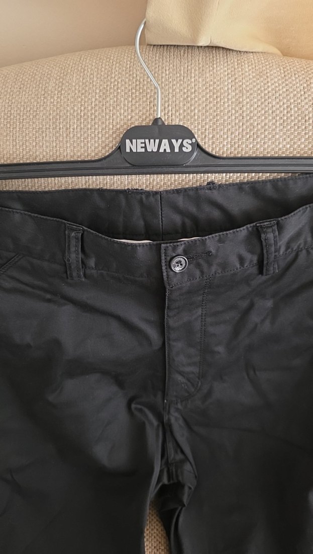 Siyah Regular Fit Erkek Pantolon - Görsel 3