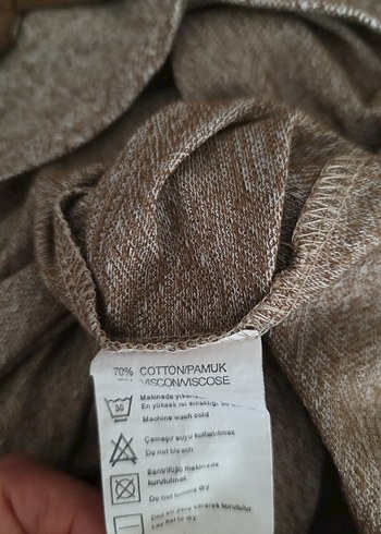 Düğmeli Kahverengi Polo Yaka Erkek Tişört - Görsel 8