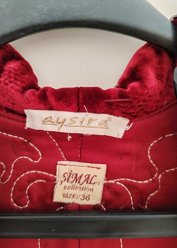 İşlemeli Kına Elbisesi Bindallı - Görsel 8