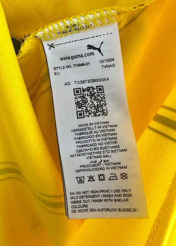 Orijinal Borussia Dortmund 2024/25 Ev Sahibi - Görsel 5