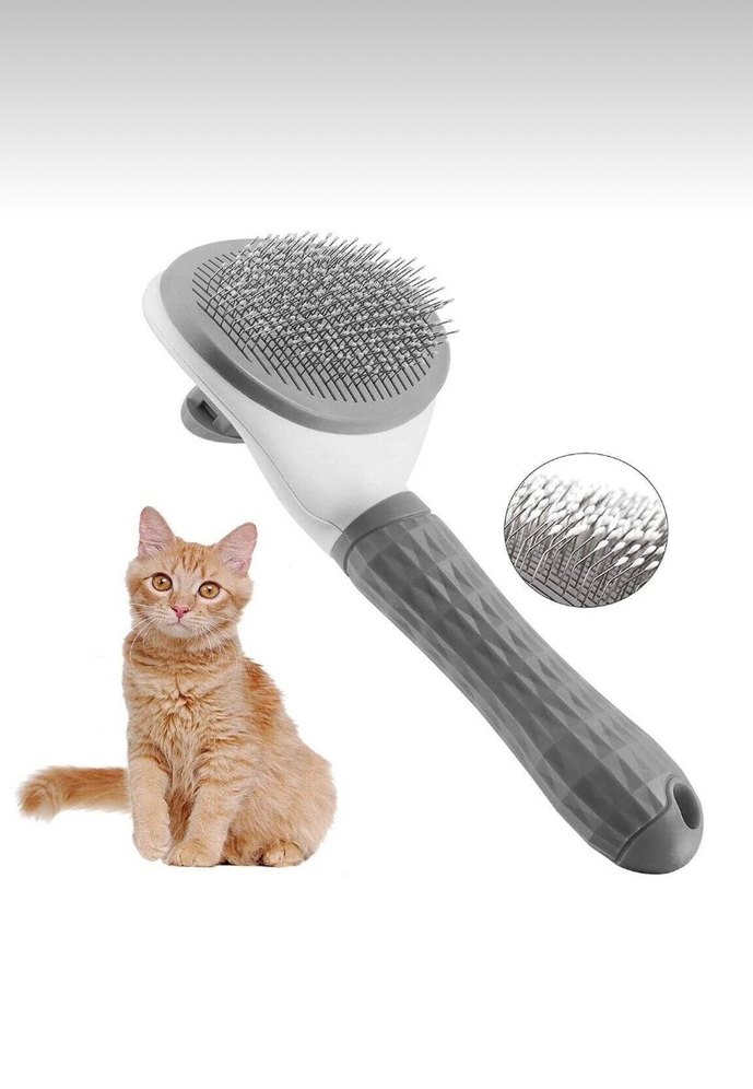 Kedi Tüy Tarağı ve Tırnak Makası Seti - Görsel 3