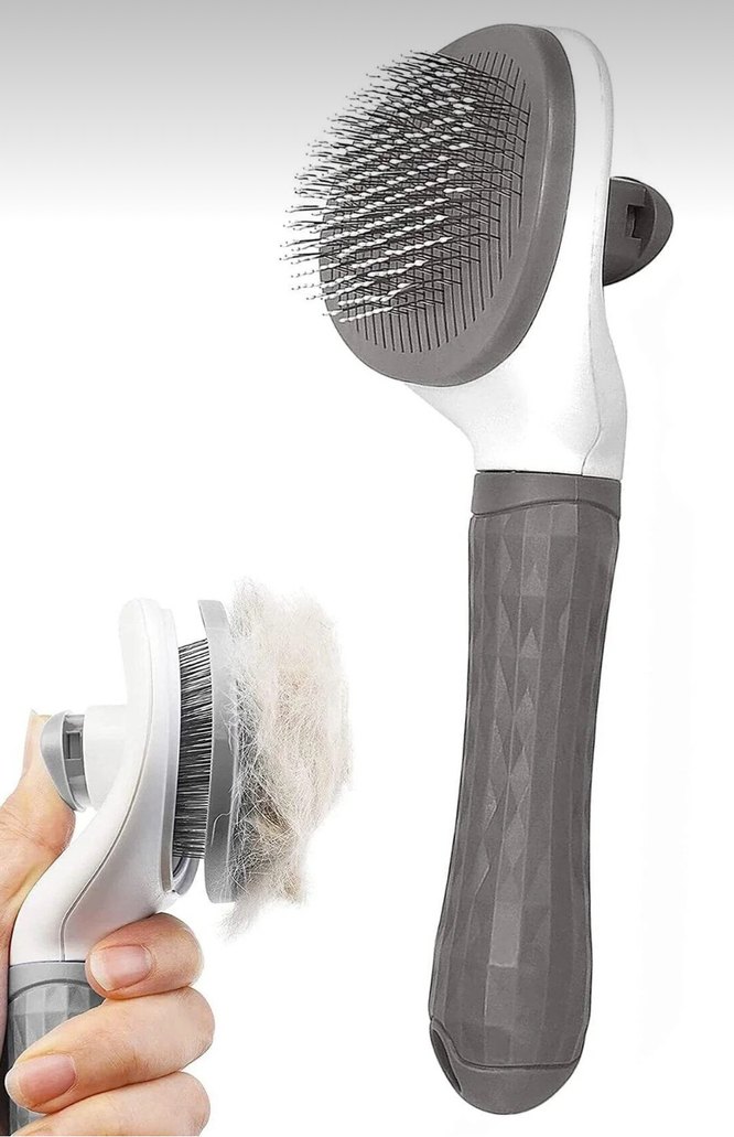 Kedi Tüy Tarağı ve Tırnak Makası Seti - Görsel 2