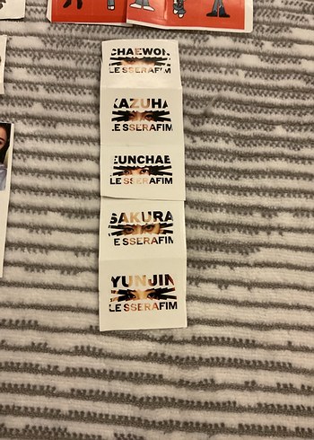 Le ssererafim sınırlı sticker - Görsel 2