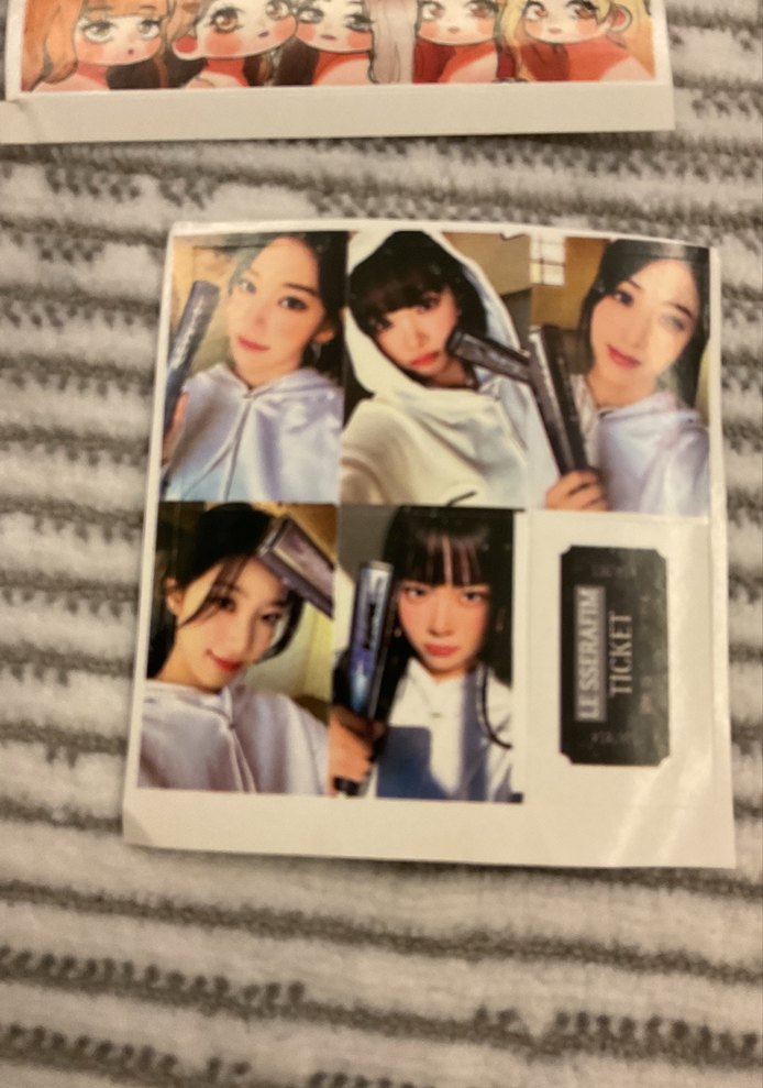 Le ssererafim sınırlı sticker - Görsel 3