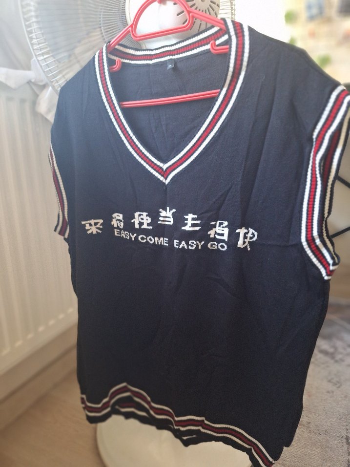 Siyah unisex süveter - Görsel 5