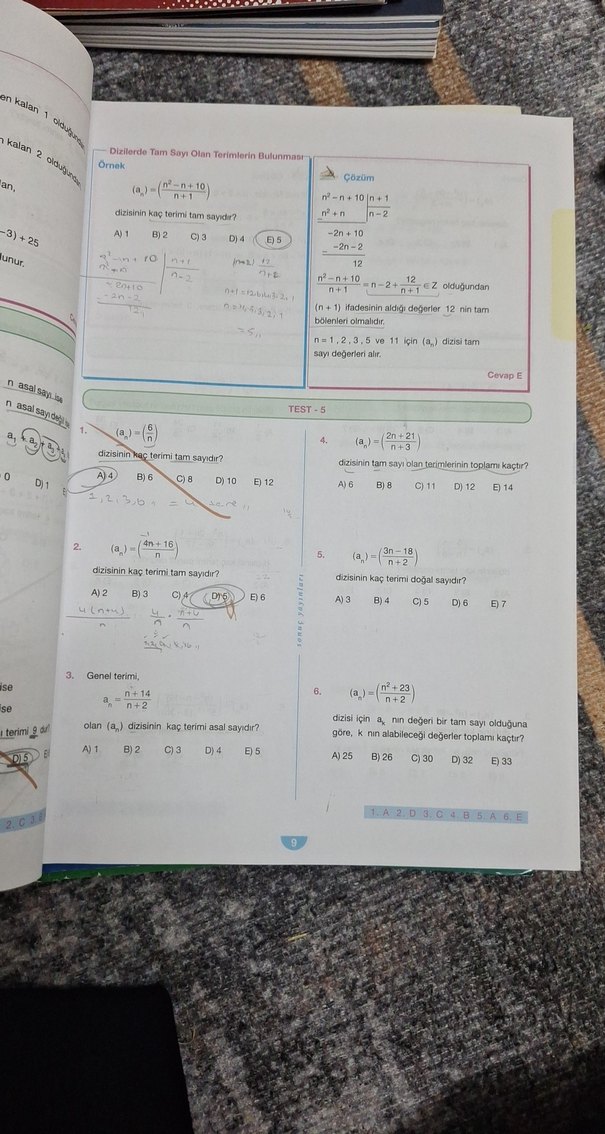 sonuç fasikülleri + aktif türev fasikülü 6 kitap - Görsel 4
