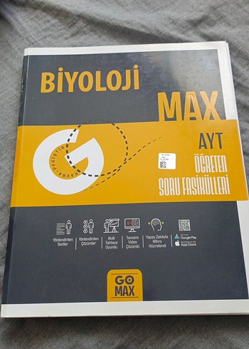 GO MAX AYT Biyoloji Soru Fasikülleri