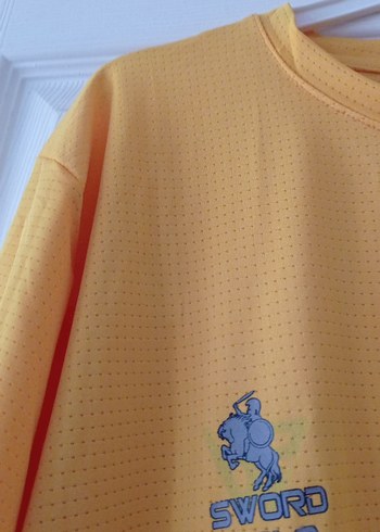 Sarı Erkek Kısa Kollu Tişört - Görsel 3