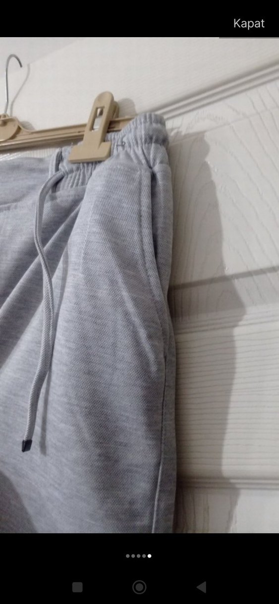 Gri Rahat Kesim erkek pantolon - Görsel 3