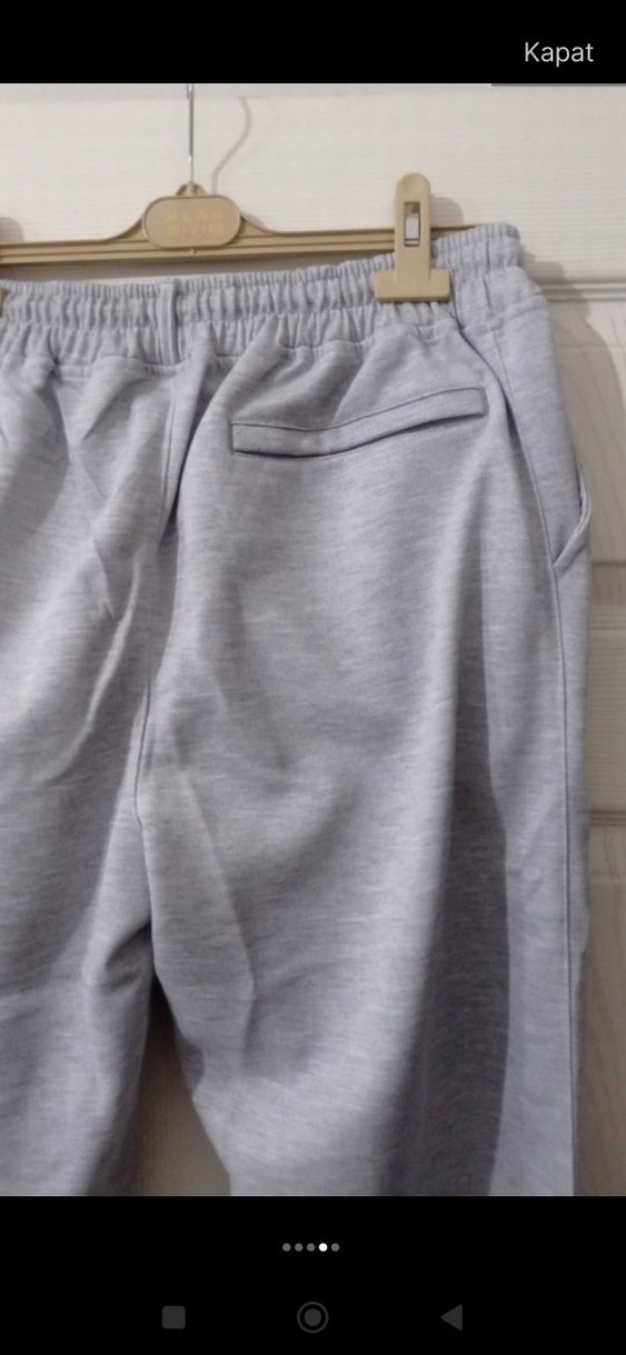 Gri Rahat Kesim erkek pantolon - Görsel 2