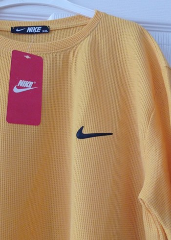 Nike Sarı Erkek Tişört - Görsel 2