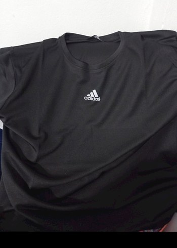 Adidas Siyah Erkek Spor Tişörtü - Görsel 3