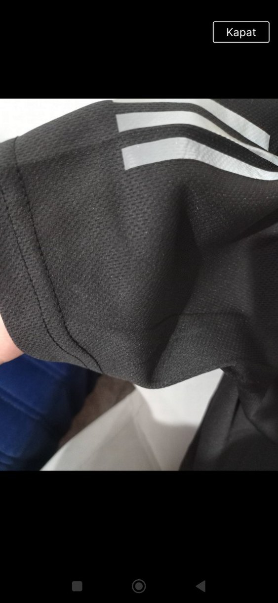 Adidas Siyah Erkek Spor Tişörtü - Görsel 2