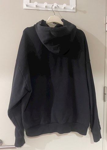 Calvin Klein Calvin Klein Siyah Kapüşonlu Oversize Unisex Sweatshirt