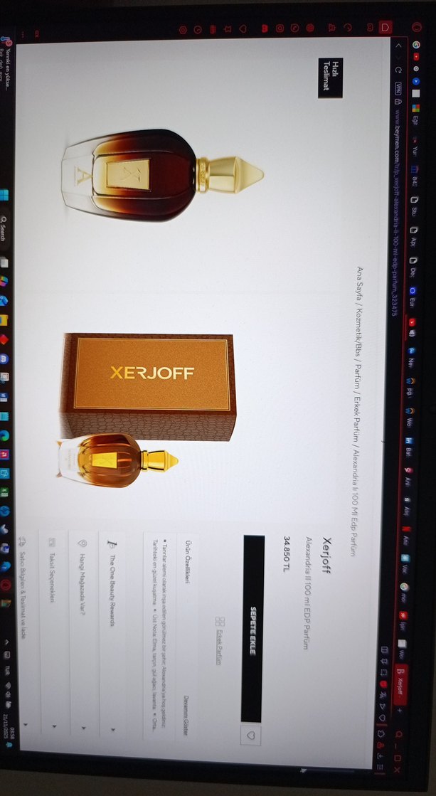 XERXOFF Alexandria II parfüm - Görsel 5