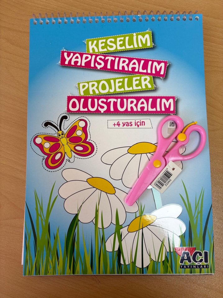 Keselim Yapıştıralım Etkinlik kitabı - Görsel 2