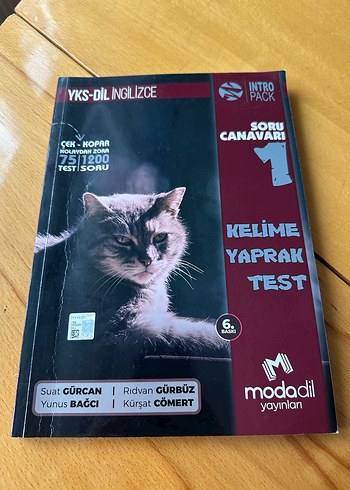 YKS-Dil İngilizce Kelime Yaprak Test Kitabı