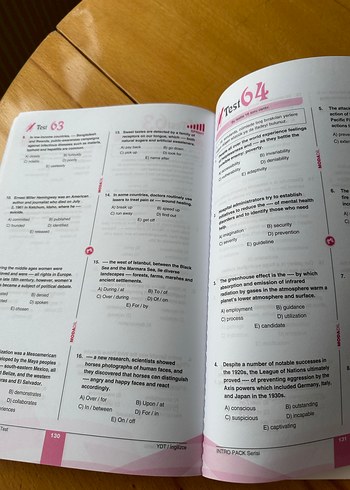 YKS-Dil İngilizce Kelime Yaprak Test Kitabı - Görsel 3