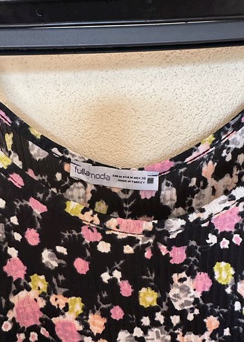 Çiçek Desenli Uzun Askılı Bohem Elbise - Görsel 3