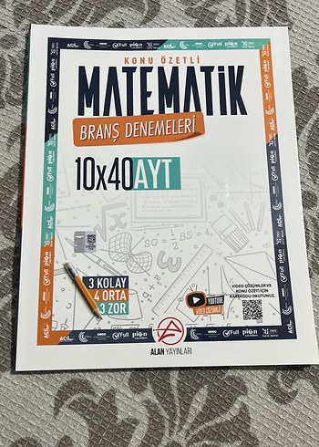 Matematik Branş Denemeleri 10x40 AYT