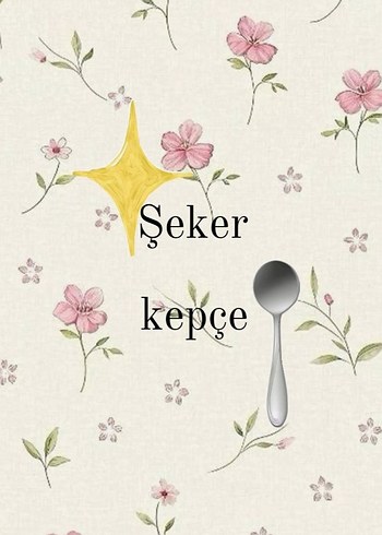 Hafif Açık Haki Renk Şeker Kepçesi