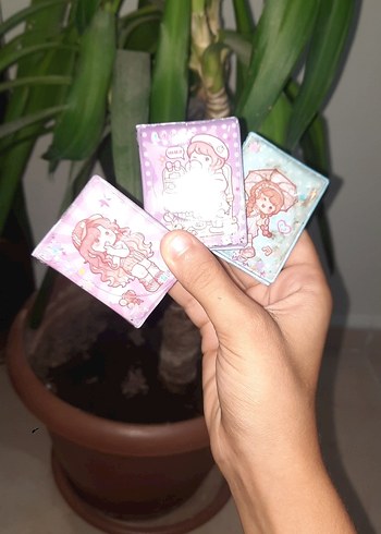 Hello Kitty Renkli Sanrio Manyetik Notluk Seti