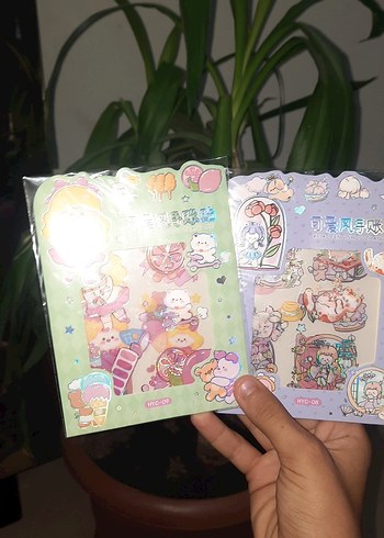  Beden Renkli Sanrio Manyetik Notluk Seti