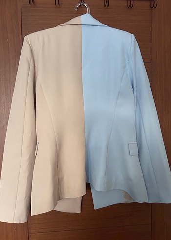 Zara Bej Pastel Kadın Blazer Ceket