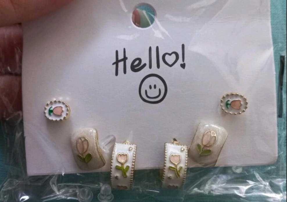 küpe seti vintage - Görsel 3