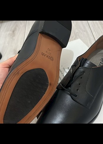 43 Beden Klasik Siyah Erkek Ofis Ayakkabısı