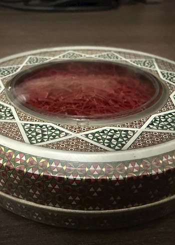 Orjinal kapalı kutusunda iran safranı - Görsel 3