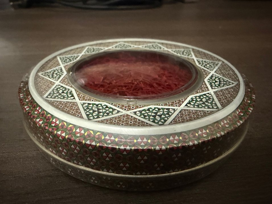 Orjinal kapalı kutusunda iran safranı - Görsel 3