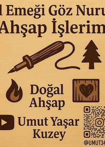 Doğal Ahşap İşleri Kitabı - Umut Yaşar Kuzey