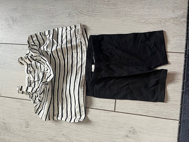 6 Ay Beden H&M kız bebek takımı