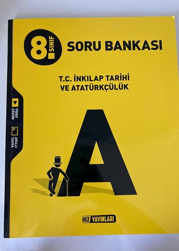 HIZ YAYINLARI 8. Sınıf T.C. İnkılap Tarihi Soru Bankası
