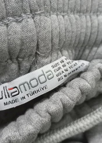 Gri Rahat Kesim Kadın Eşofman Altı - Görsel 2