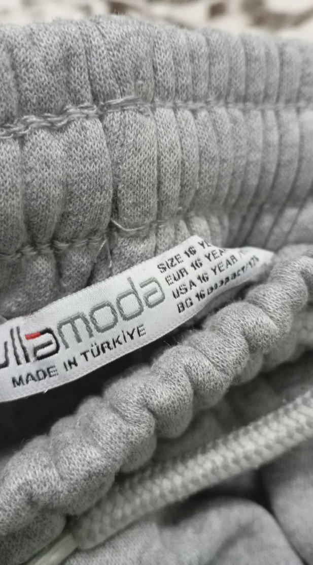 Gri Rahat Kesim Kadın Eşofman Altı - Görsel 2