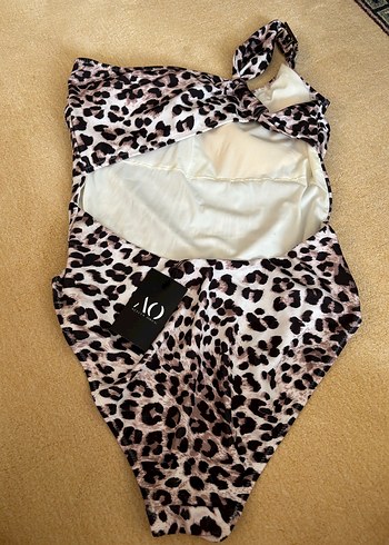 Kahverengi Leopar Desenli Mayo - Görsel 2