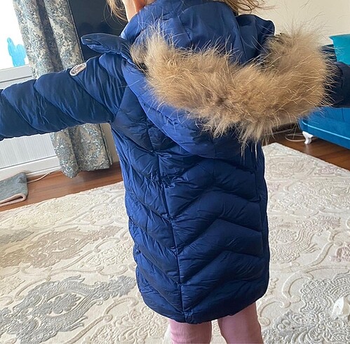24-36 Ay Beden lacivert Renk Moncler kız çocuk mont