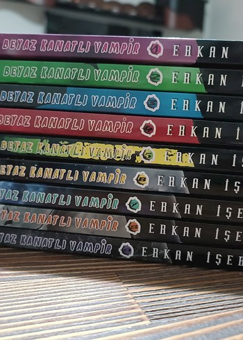 Erkan işeri - Beyaz Kanatlı Vampir 1.-9. kitaplar