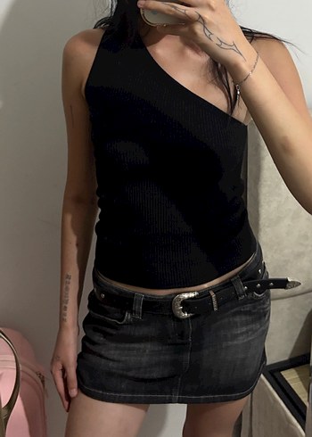s Beden Y2k vintage kısa etek