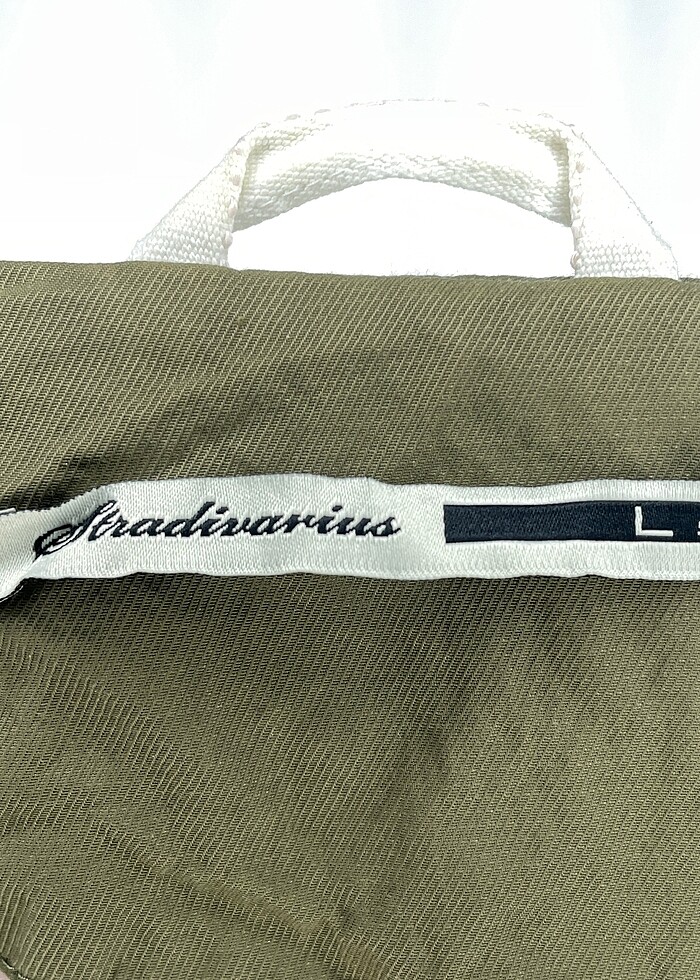 Stradivarius Deri Ceket %70 İndirimli. - Görsel 4