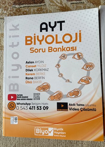 TYT AYT Biyoloji Soru Bankası ve tyt Denemeleri