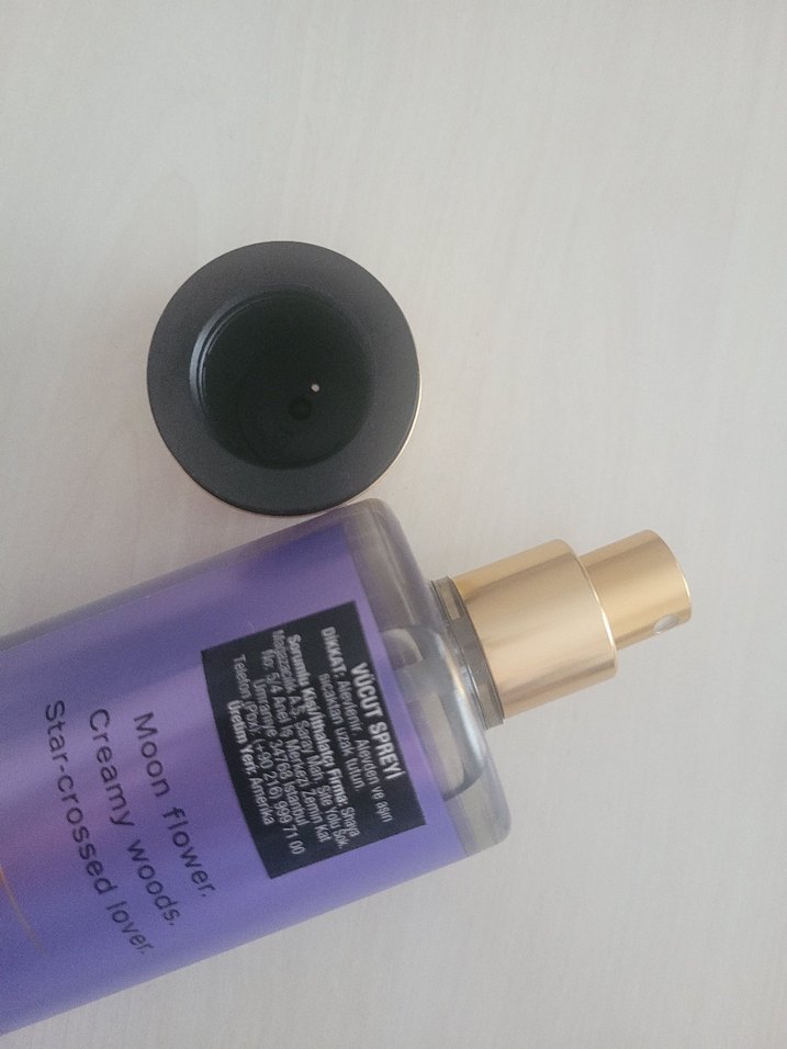 Victoria's Secret Midnight Bloom Vücut Spreyi/Orijinal Body Mist - Görsel 4