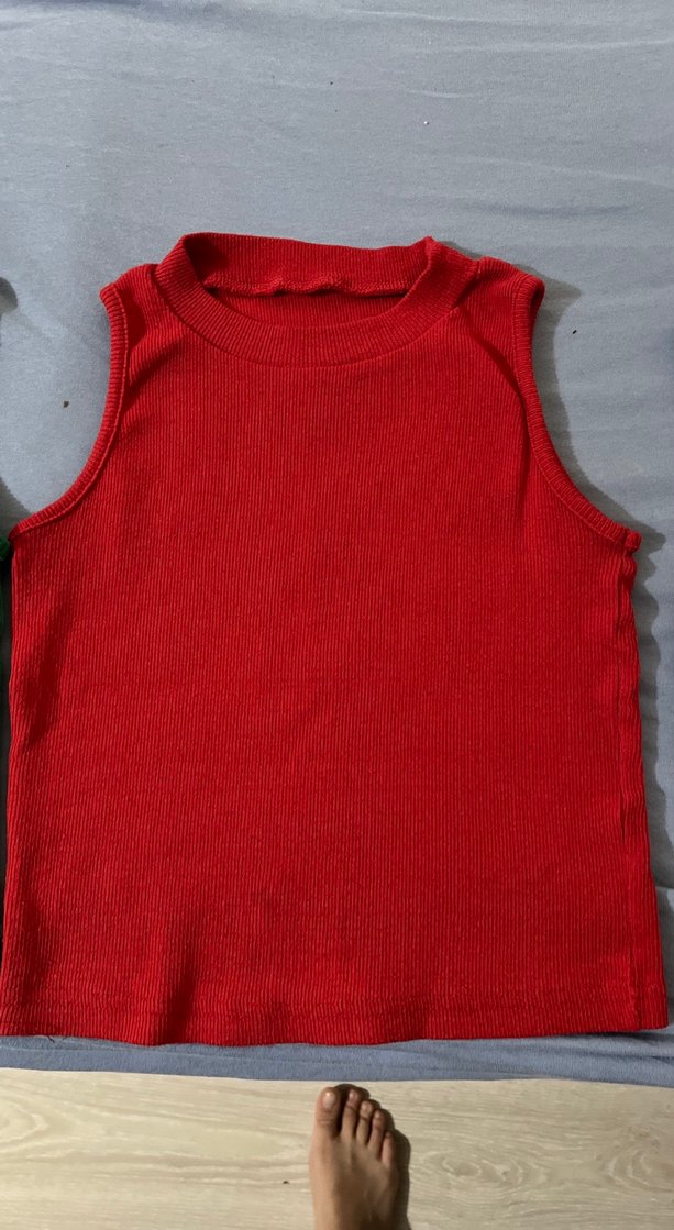 Kalın askılı crop - Görsel 2