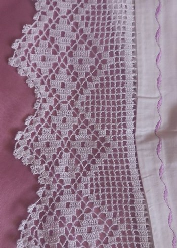 İşlemeli Mor Desenli yatak odası takımı - Görsel 7