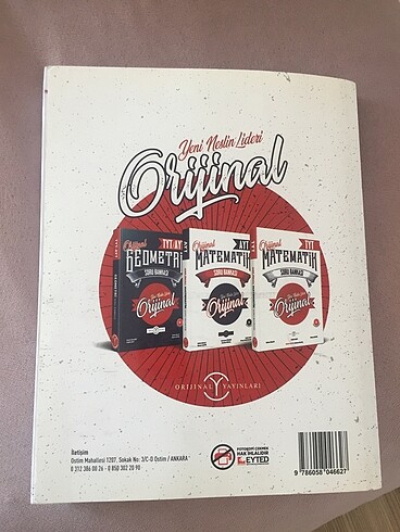 ORİJİNAL AYT MATEMATİK SORU BANKASI